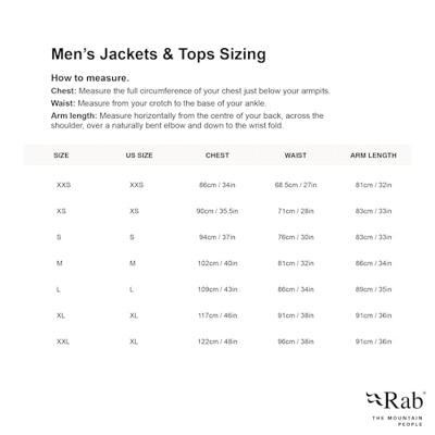 Rab Xenair Alpine Isolatiejas Heren Black (Black) M