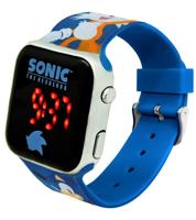 LED-horloge - KINDERLICENTIE - Sonic - Leeftijd 4+ - Blauw - thumbnail