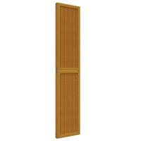 Kamerscherm met 3 panelen massief paulowniahout bruin - thumbnail