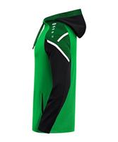 JAKO 6722D Sweater Met Kap Performance Dames - Zachtgroen/Zwart - 36 - thumbnail