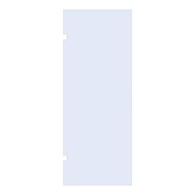 Sanitop Douchedeur Just Creating | Profielloos | 90 cm | Omkeerbaar Helder Glas | Nisdeur Sanitop