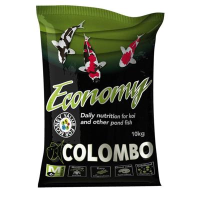 Colombo Economy Medium 10kg - Volledige Vijvervisvoer met Kleurversterkers 6mm Pellets