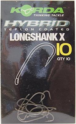 Korda Long Shank X Size 8, 10 st