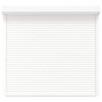 Rolluik 160x150 cm aluminium wit - thumbnail