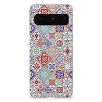 Google Pixel 8 Pro | TPU | Siliconen hoesje | Tiles Color - thumbnail