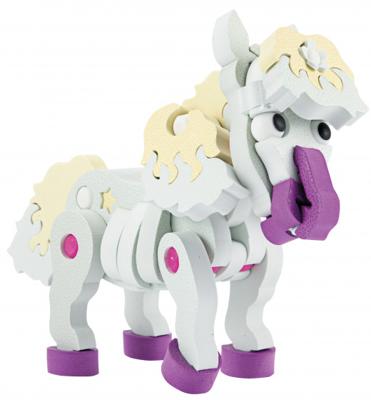 Toi-toys Knutselpuzzel Paard Junior 25,8 Cm Wit 59-delig Toi-toys Knutselpuzzel Paard Junior 25,8 Cm Wit 59-delig