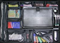 Peli 1669 Fotografie-/Dekselorganiser, Origineel Accessoire Voor Peli-Beschermingskoffer, Compatibel Met Peli 1660 (Afzonderlijk Verkrijgbaar), Kleur: Zwart - thumbnail
