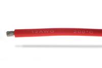 Silicone kabel 12AWG, Rood, 1 meter - thumbnail