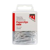 Quantore Paperclip 50mm zilver, 100st. - thumbnail