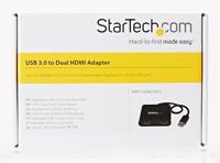 Dock Startech USB32HD2 Zwart - thumbnail