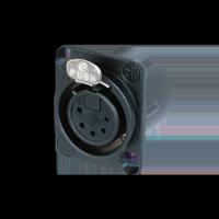 Neutrik Neutrik XLR 5 Chassis male inbouwplug met vergendeling - thumbnail