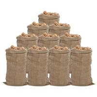 VidaXL Jutezakken 10 stuks 65x135 cm 100% jute 340 g/m² - thumbnail