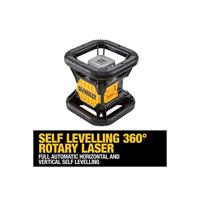 DeWALT DCE074D1R Volautomatische roterende laser rood 18V XR 2.0Ah in TSTAK - thumbnail