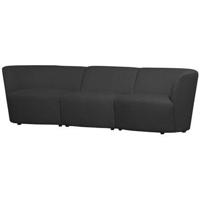 WOOOD 3-zits Bank 'Coco' Bouclé, kleur Donkergrijs - thumbnail