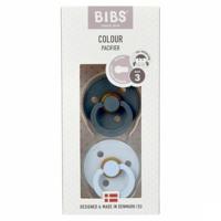 BIBS Fopspeen 18+ Maanden Iron/Baby Blue - thumbnail