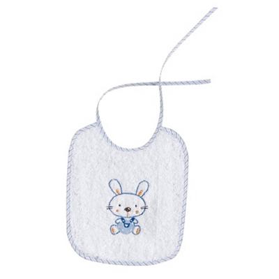 Interbaby slabbetje Konijn junior 25 x 20 cm katoen Interbaby slabbetje Konijn junior 25 x 20 cm katoen