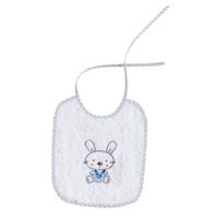 Interbaby slabbetje Konijn junior 25 x 20 cm katoen - thumbnail