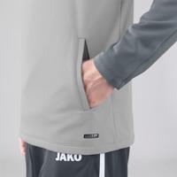 JAKO 6722 Sweater Met Kap Performance - Zachtgrijs/Steengrijs - S - thumbnail