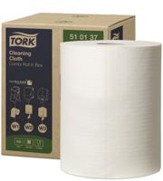 Tork Cleaning Combi rol reinigingsdoek - 1-laags - wit - 510137 - thumbnail