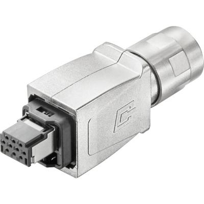 Weidmüller IE-PS-V14M-HYB-10P 1072910000 RJ45, stekker Aantal polen (sensoren) 10 10 stuk(s)