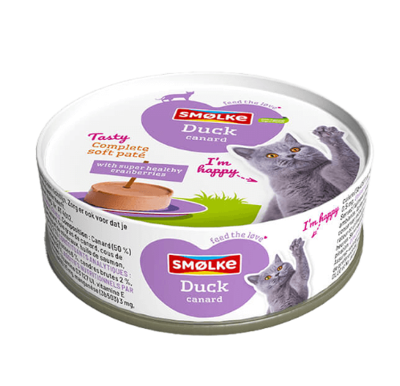 Soft Pate Duck with Game 80g Smolke - Smolke Soft Pate Duck with Game 80g Smolke - Smolke