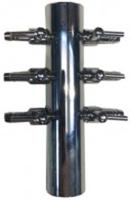 Europond Messing Luchtverdeler, 6 verstelbare uitgangen, Compatibel met 4mm - Eenvoudige Installatie - thumbnail