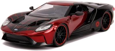 Jada Toys Jada marvel miles morales spiderman met 2017 ford gt auto 1:24