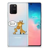 Samsung Galaxy S10 Lite Telefoonhoesje met Naam Giraffe - thumbnail