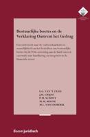 Bestuurlijke boetes en de Verklaring Omtrent het Gedrag - E.G. van 't Zand, J.H. Crijns, P.M. Schuyt, M.M. Boone, M.L. van Emmerik - ebook - thumbnail