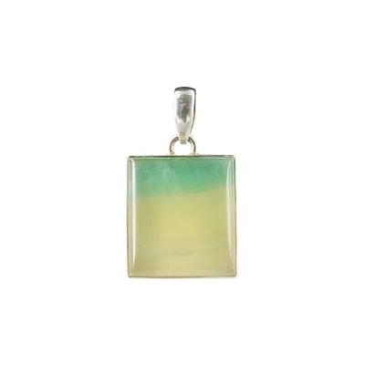 Zilveren Hanger Fluoriet (Model 16) Zilveren Hanger Fluoriet (Model 16)