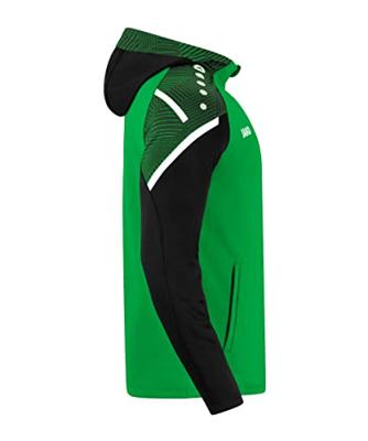 JAKO 6822 Jas Met Kap Performance - Zachtgroen/Zwart - XL