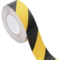 TOOLCRAFT ANST255M-YB 1564011 Anti-sliptape Sugo Zwart, Geel (l x b) 5 m x 25 mm 1 stuk(s) - thumbnail