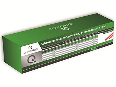 Quadrios 2004CA100 Krimpkous assortiment Rood Krimpverhouding:2:1 1 set(s) Quadrios 2004CA100 Krimpkous assortiment Rood Krimpverhouding:2:1 1 set(s)