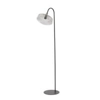 Light & Living Vloerlamp 'Solna' 160cm hoog, kleur Smoke/Mat Zwart - thumbnail