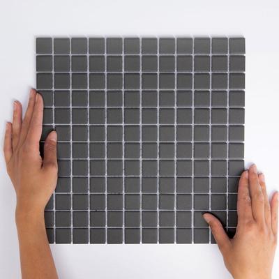 Mozaiek London Vierkant Zwart 2,3x2,3