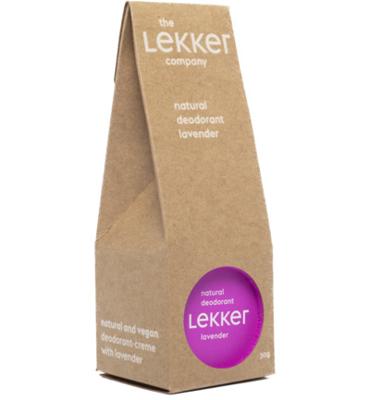 The Lekker Company Natural Deodorant Lavender
