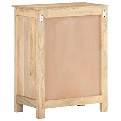 Dressoir 60x35x75 cm massief mangohout