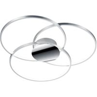 Dimbare LED Plafondlamp 40W - Warm Wit 3000K - Mat Grijs Aluminium - thumbnail