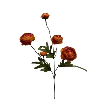 Roberts Collection Kunstbloem ranonkel oranje 52cm
