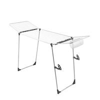 Metaltex Hurricane Droogrek 197x65x115 cm 24 m Drooglengte Zilver/Zwart - thumbnail