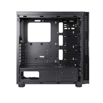 Chieftec AL-02B-TG-OP Tower PC-behuizing Zwart