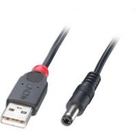 USB-kabel DC LINDY 70267 Zwart 1,5 m (1 Stuks) - thumbnail