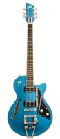 Duesenberg Starplayer TV Duo-Tone, Catalina Blue & White - thumbnail