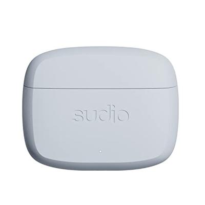 Sudio N2 Pro In Ear headset Bluetooth Stereo Blauw Noise Cancelling Headset, Oplaadbox, Touchbesturing