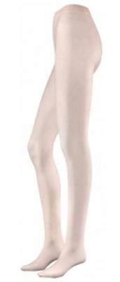 Papillon panty met voet wit