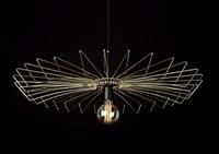 Lyora Gouden draadlampUmbrella Ø 78cm - 8874 - thumbnail