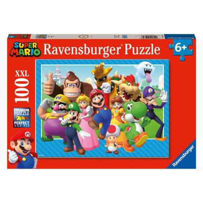 Ravensburger XXL puzzel Let's-a-go ! Super Mario - 100 stukjes