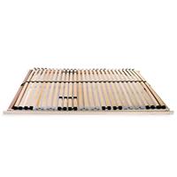 Lattenbodem met 28 latten 7 zones 140x200 cm - thumbnail