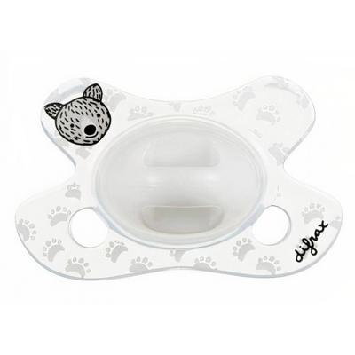 Difrax Fopspeen Natural Newborn Junior Siliconen Wit Difrax Fopspeen Natural Newborn Junior Siliconen Wit