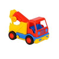 Polesie takelwagen 20 cm rood/geel - thumbnail